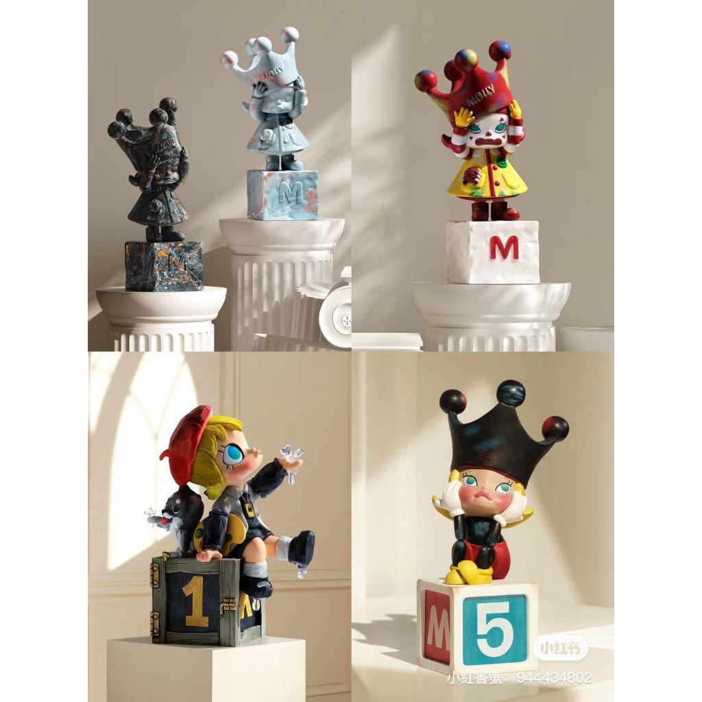 快速預購 ✅ Molly 周年紀念雕塑 二代 茉莉 泡泡瑪特 popmart 茉莉番茄殺手 我的二分之一 公仔 盲盒 隱