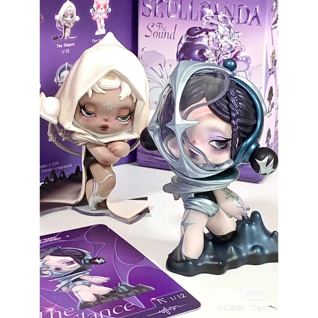 快速預購 ⚡ Skullpanda 聲音系列 確認款 泡泡瑪特 公仔 盲盒 隱藏 傾聽 憎-厭惡之聲 惗-篤信之聲