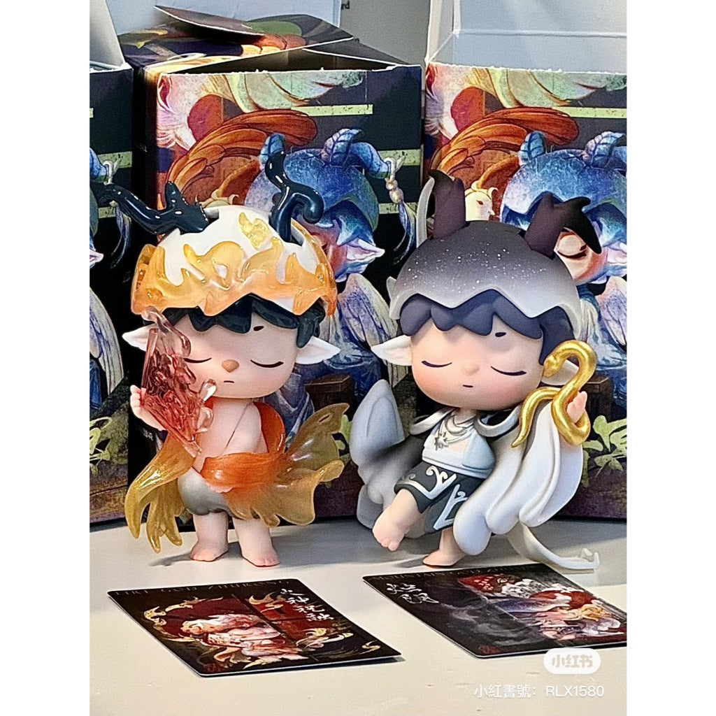 快速預購 ✅ Mimi 山海有冥 heyone 黑玩 盲盒 確認款 隱藏 比翼鳥 雪神滕六 公仔 卵生之國 北海玄冥