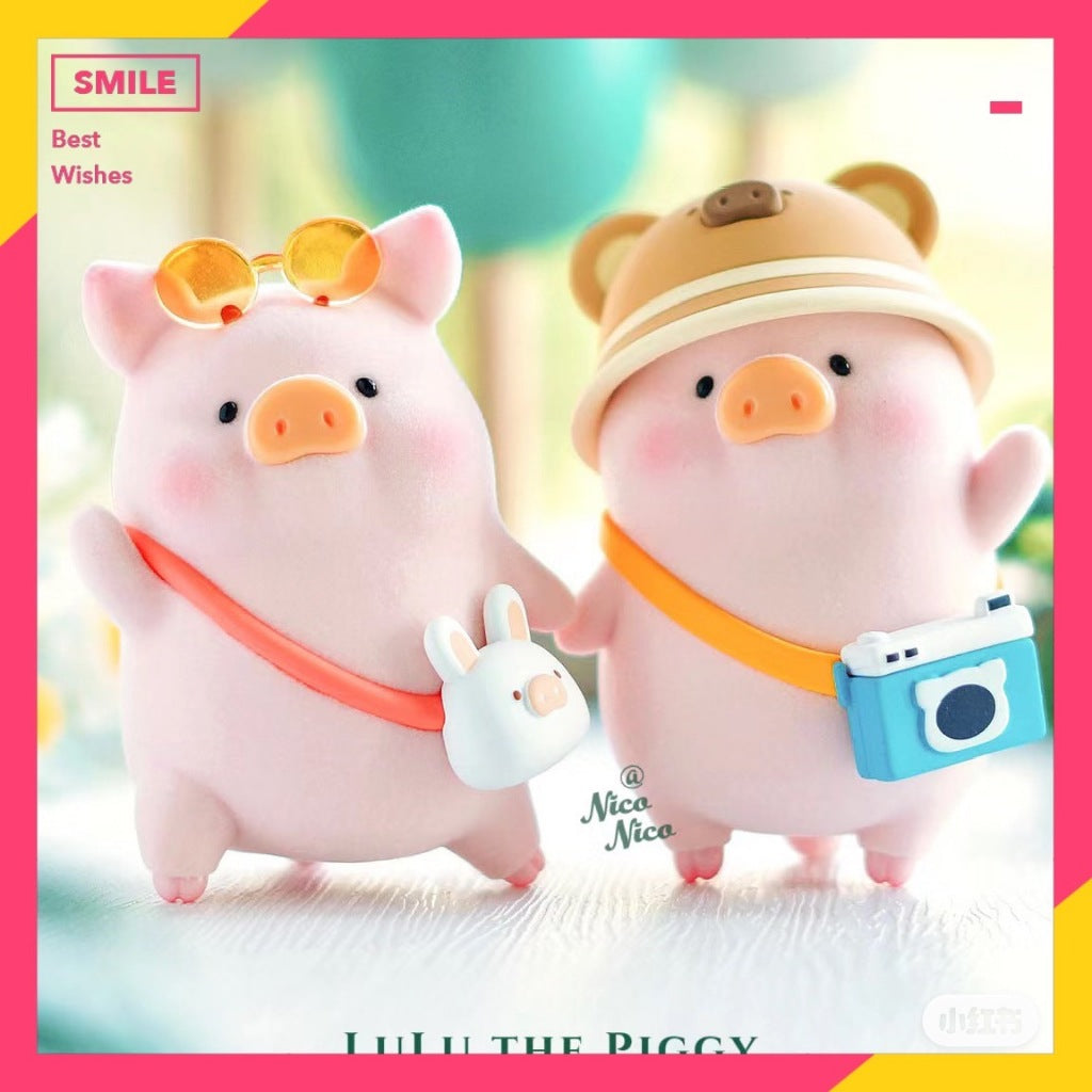 快速預購 ✅ Lulu豬 旅行系列 罐頭豬 旅行 出發吧 帶我走 下雨天 看世界 隱藏 52toys 公仔 盲盒 確認款