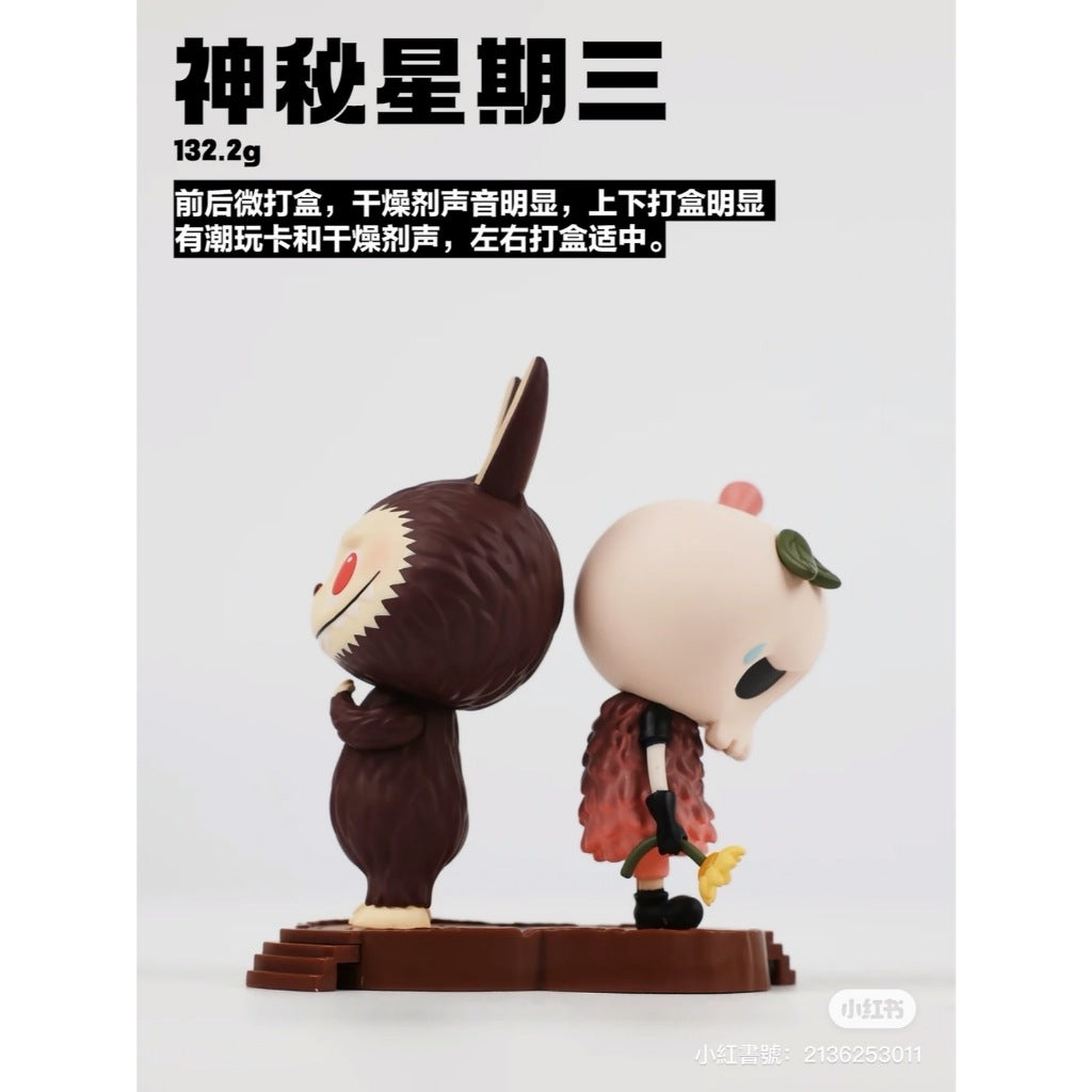 快速預購 ✅ Labubu 頑皮日記 洗漱包 確認款 隱藏 泡泡瑪特 拉布布 盲盒 公仔 浪漫星期四 甜蜜星期六 周邊