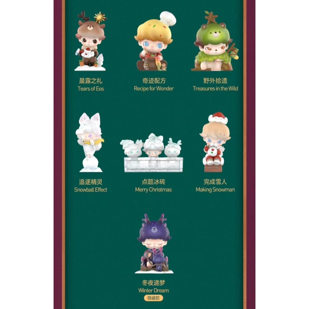 快速預購 ✅ Dimoo 雪人的來信 確認款 系列 盲抽 泡泡瑪特 popmart 聖誕 聖誕節 雪人 冬夜 盲盒 公仔
