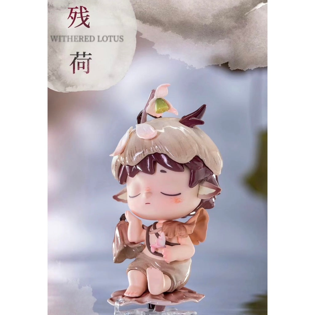 快速預購  ✅ Mimi 自然詩 確認款 黑玩 heyone 隱藏 盲盒 公仔 未晞 歸塵 墨池 古風 盒玩 禮物 紫苑