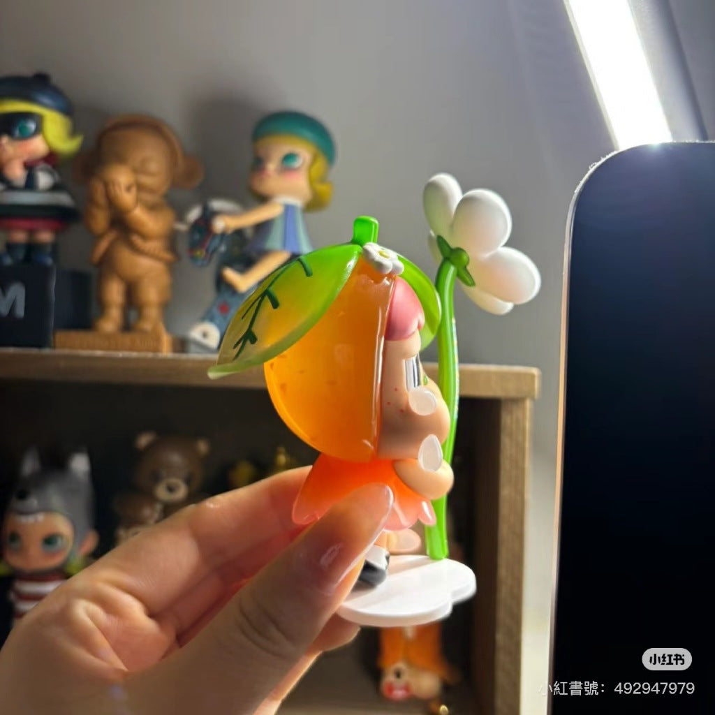 快速預購 ✅ Crybaby 小哭橘 哭娃  吊卡 公仔 泡泡瑪特 樂園限定 橘子 盲盒 popmart 隱藏 禮物