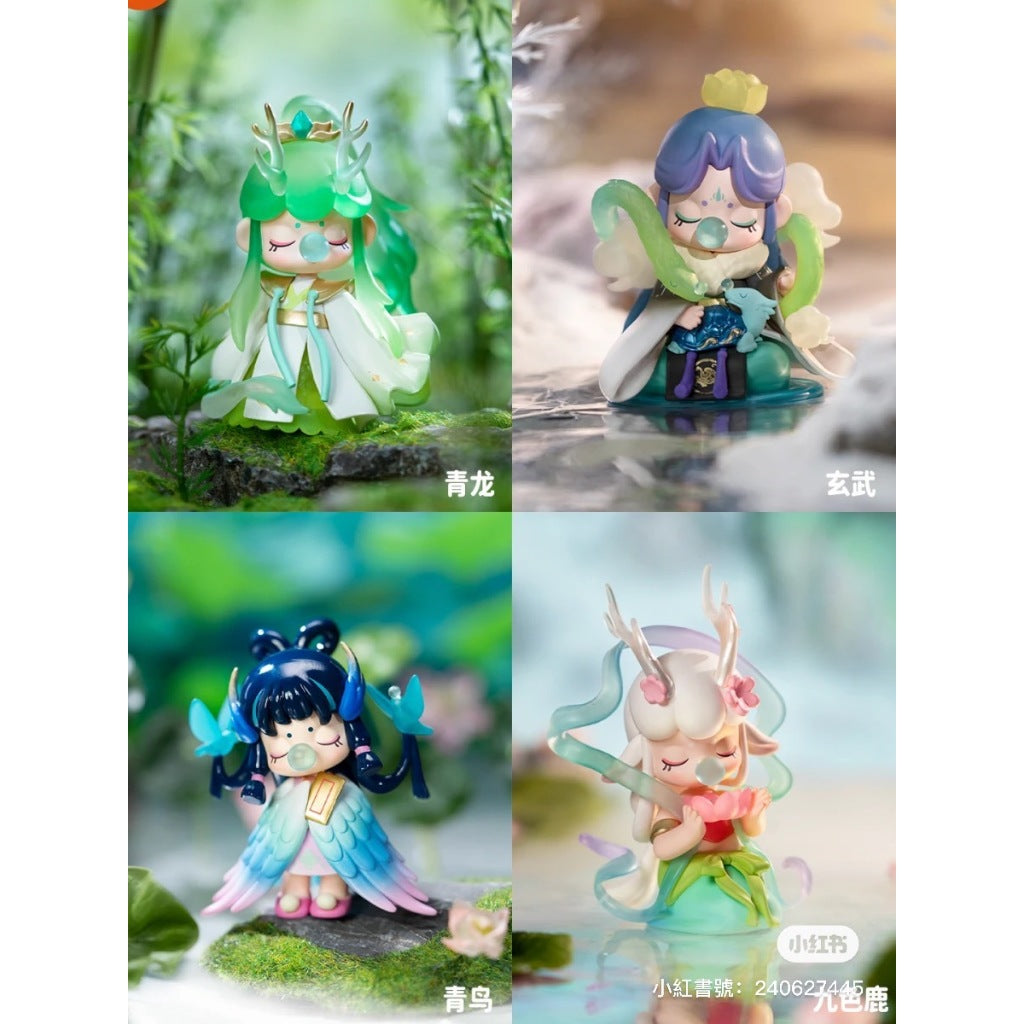 快速預購 ✅ Nanci 東方靈瑞 確認款 白孔雀 盲抽 囡茜 若来 rolife 隱藏 東方 靈瑞 九尾狐 盲盒 公仔