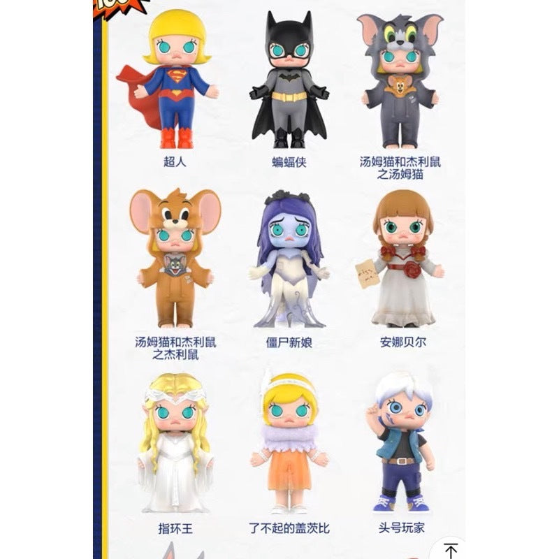 快速預購 ⚡️ Molly 華納100週年 確認款 湯姆貓 傑利鼠 安娜貝爾 公仔 泡泡瑪特 華納 端盒 黑客帝國 隱藏