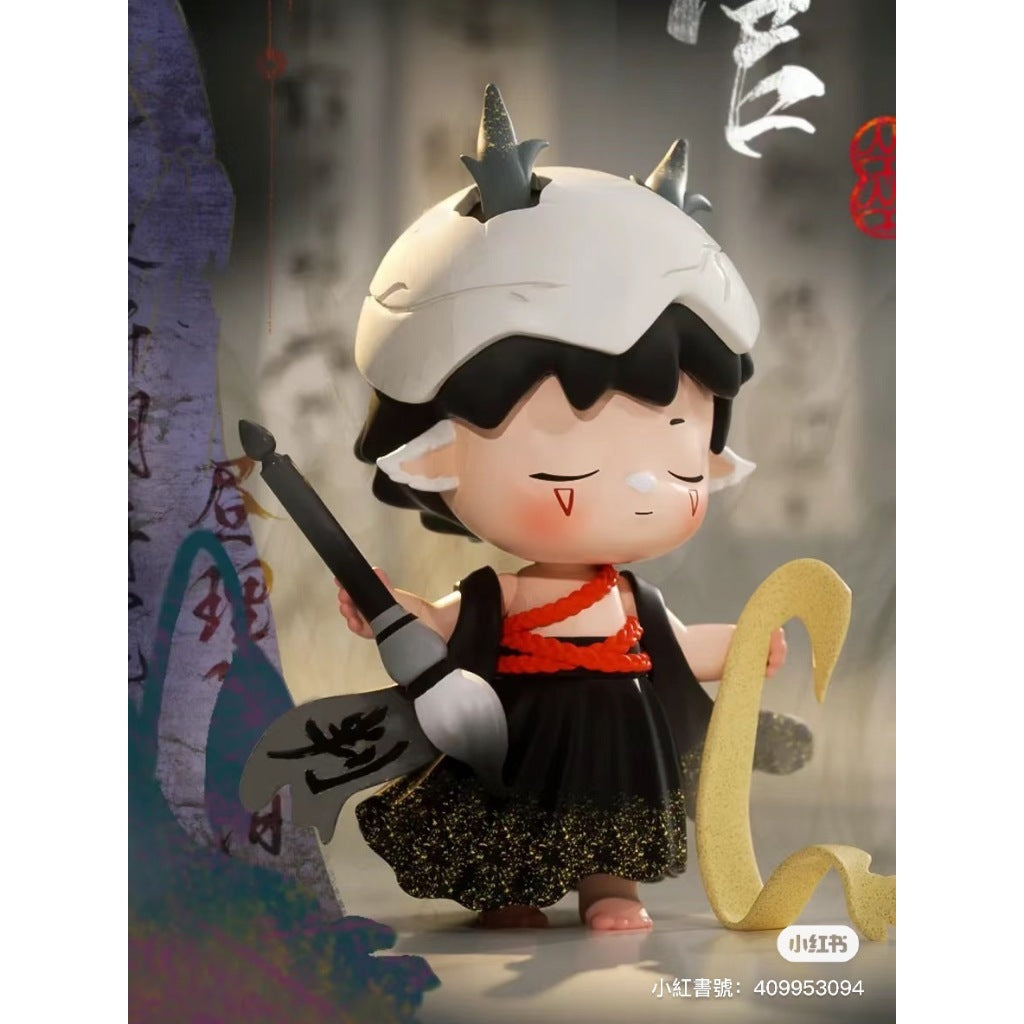 快速預購 ✅ Mimi 山海有冥 heyone 黑玩 盲盒 確認款 隱藏 比翼鳥 雪神滕六 公仔 卵生之國 北海玄冥