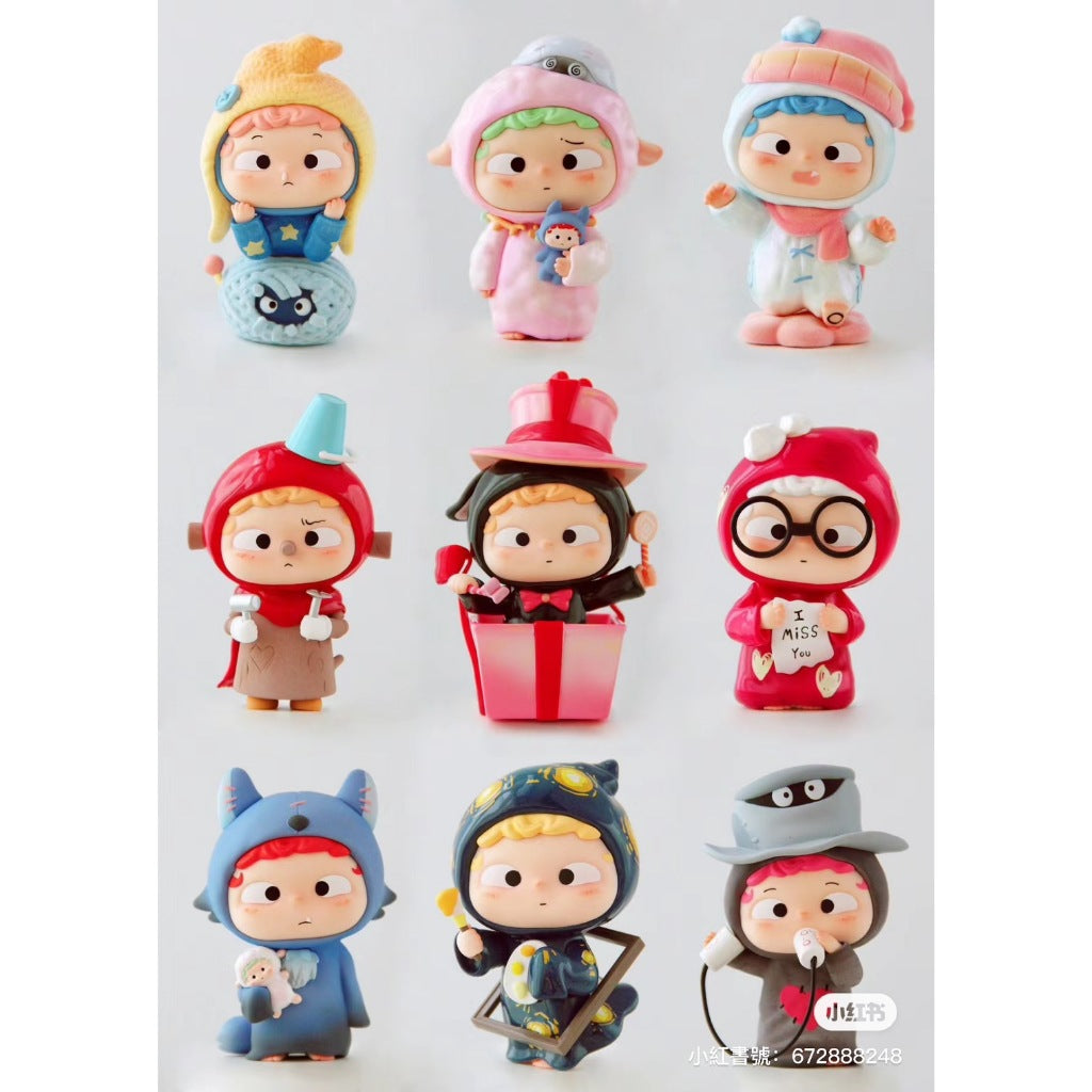 快速預購 ✅ 哦崽 世界上另一個自己 OZAI  確認款 哦崽 三代 奇怪的朋友 發明家小羊 盲盒 公仔 黑玩 盒玩