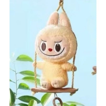 快速預購 ✅ Labubu 鞦韆 木工坊 毛絨娃娃 盲盒 公仔 泡泡瑪特樂園限定 毛絨公仔 popmart 掛件 吊飾