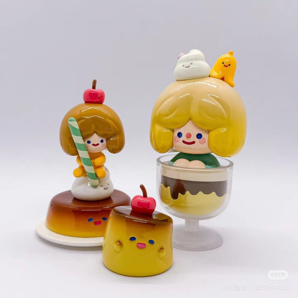 確認款 ✅ Rico 甜品時光  確認款  尋找獨角獸  隱藏  驚喜款  盲盒  公仔 小白瑞士捲 布丁派對 甜蜜花束