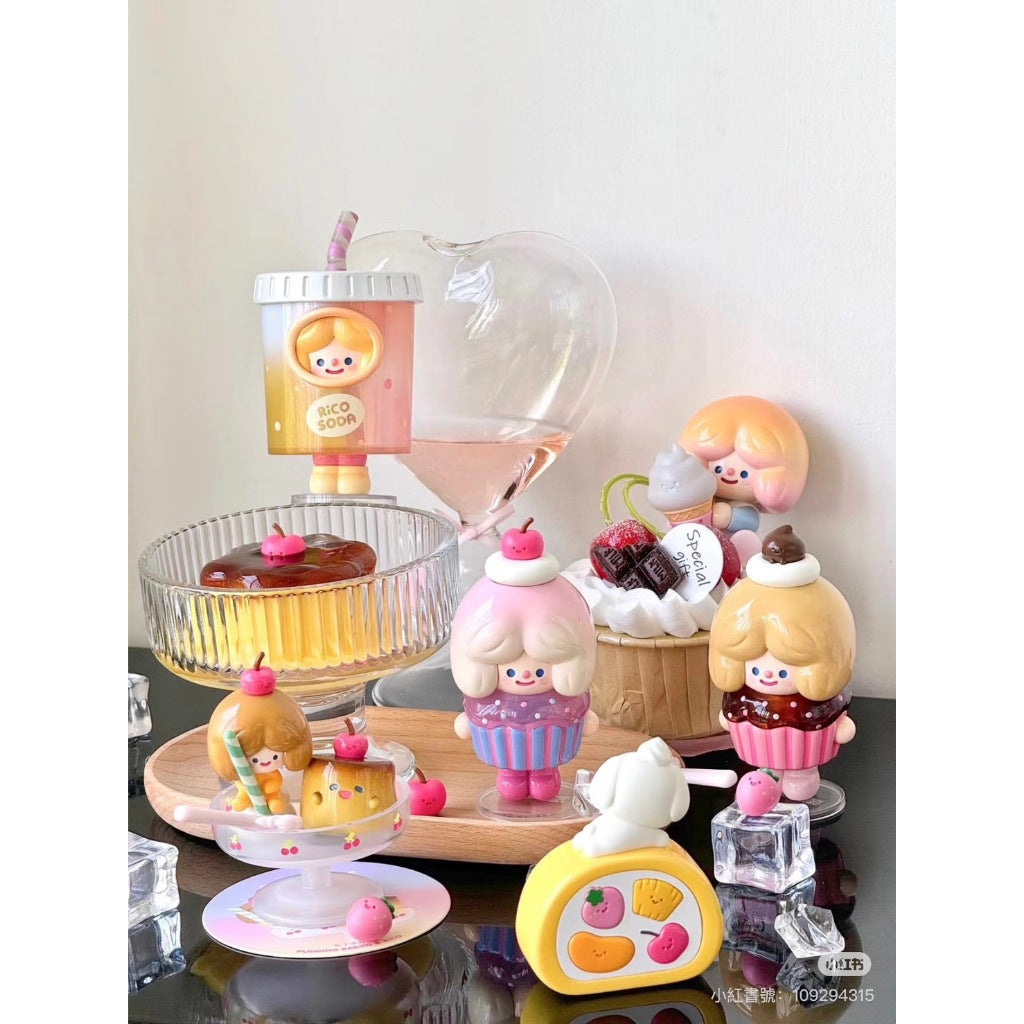 確認款 ✅ Rico 甜品時光  確認款  尋找獨角獸  隱藏  驚喜款  盲盒  公仔 小白瑞士捲 布丁派對 甜蜜花束