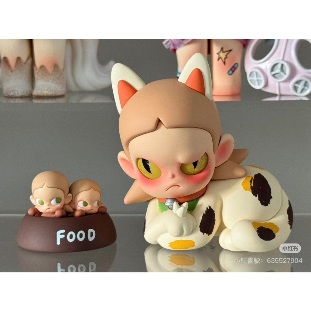 快速預購 ✅ Zsiga 吊卡 破土而出 生氣的我 守護 挑食的貓 手辦 公仔 泡泡瑪特 popmart 盲盒 貓吊卡