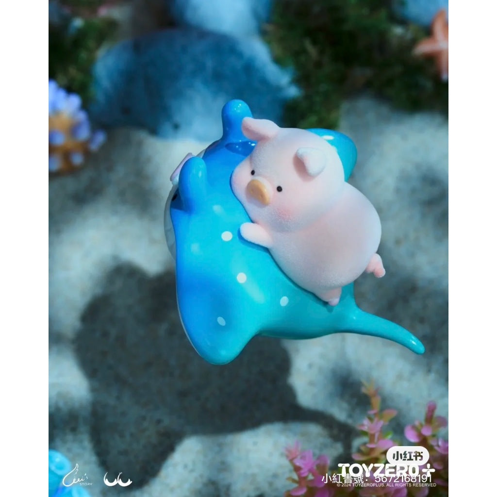 快速預購 ⚡ Lulu豬 海洋 系列 罐頭豬 確認款 52TOYS 美人魚 公仔 盲盒 隱藏 漂流瓶 鯨魚氣球 海報