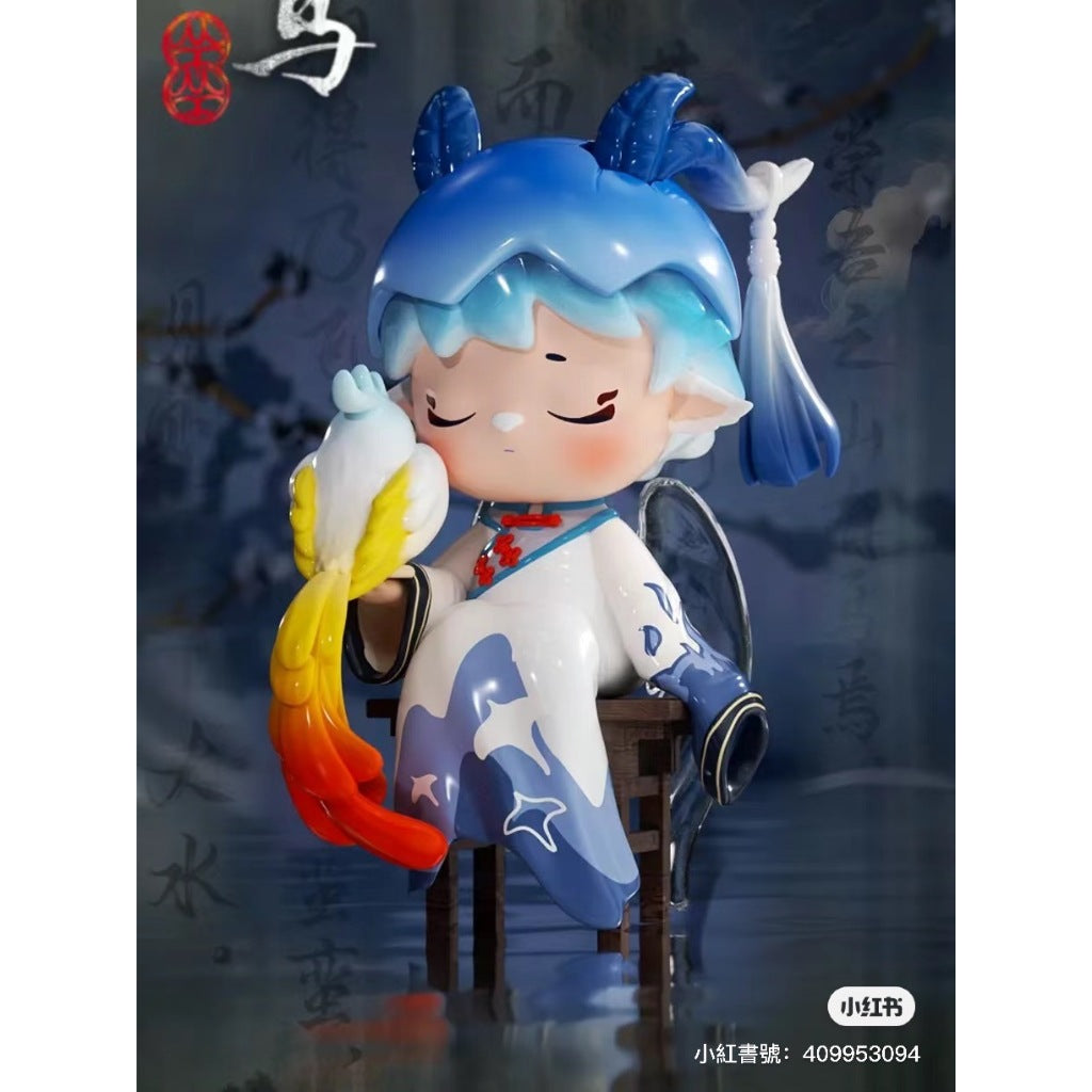 快速預購 ✅ Mimi 山海有冥 heyone 黑玩 盲盒 確認款 隱藏 比翼鳥 雪神滕六 公仔 卵生之國 北海玄冥