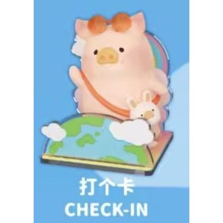 快速預購 ✅ Lulu豬 旅行系列 罐頭豬 旅行 出發吧 帶我走 下雨天 看世界 隱藏 52toys 公仔 盲盒 確認款