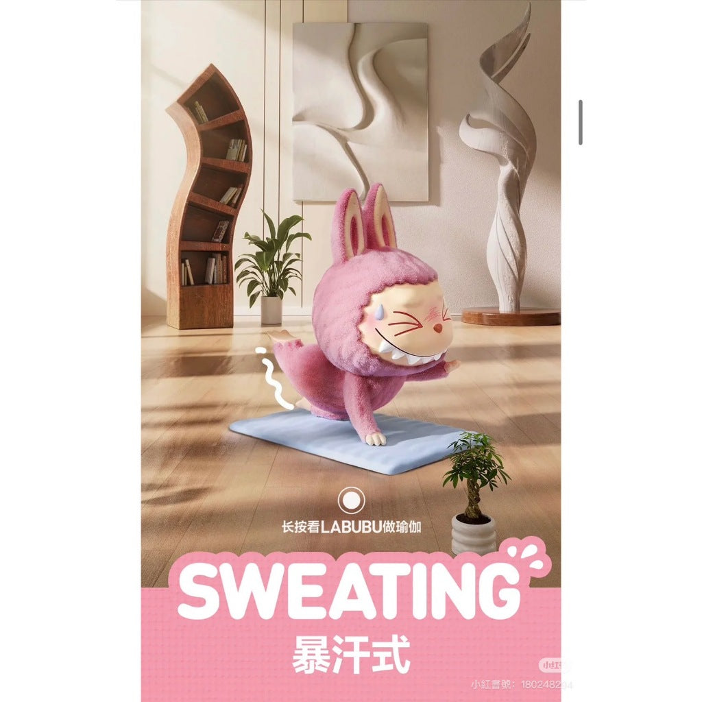 快速預購 ✅ Labubu 慵懶瑜珈 系列 確認款 隱藏 盲盒 泡泡瑪特 公仔 popmart 很正式 自信式 瑜珈