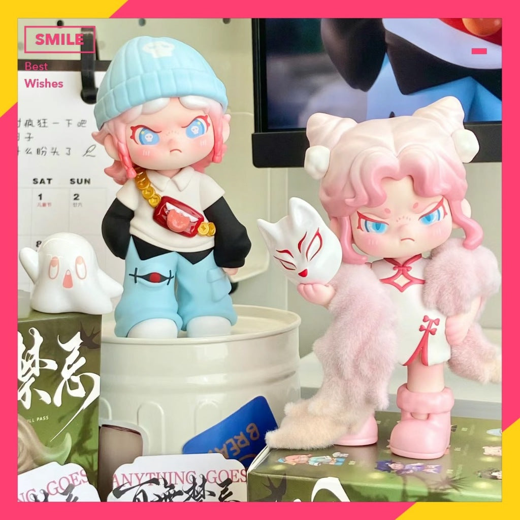 快速預購 ✅ Dora 百無禁忌 系列 確認款 隱藏 公仔 TNT space 俠義 青丘 鬼怪 盲盒 萬壽 若竹 夢蝶