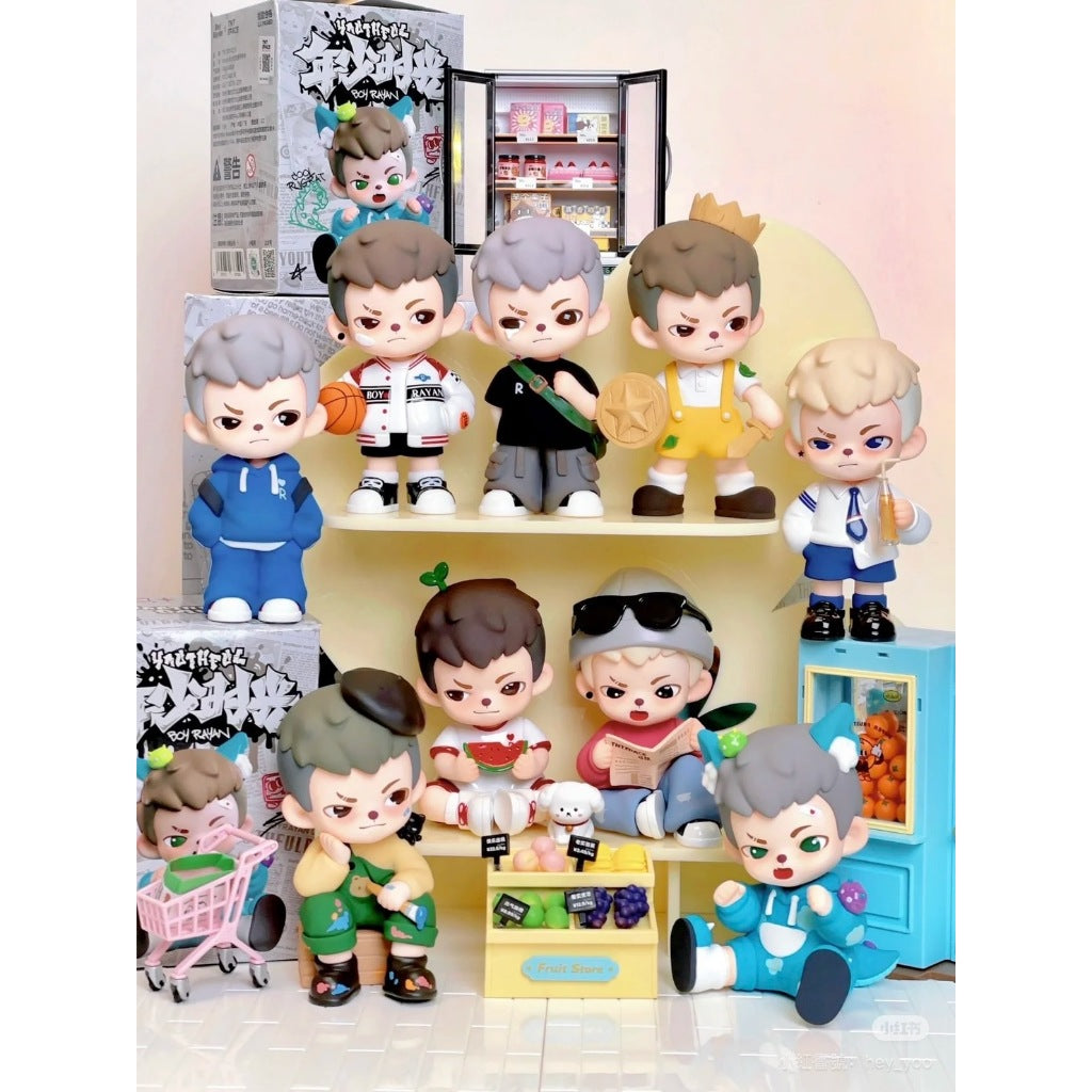 快速預購 ✅ Rayan 年少時光 確認款 TNT space 隱藏 盲盒 公仔 限量 流逝 情愫 熱烈 擺件 萊恩 叛