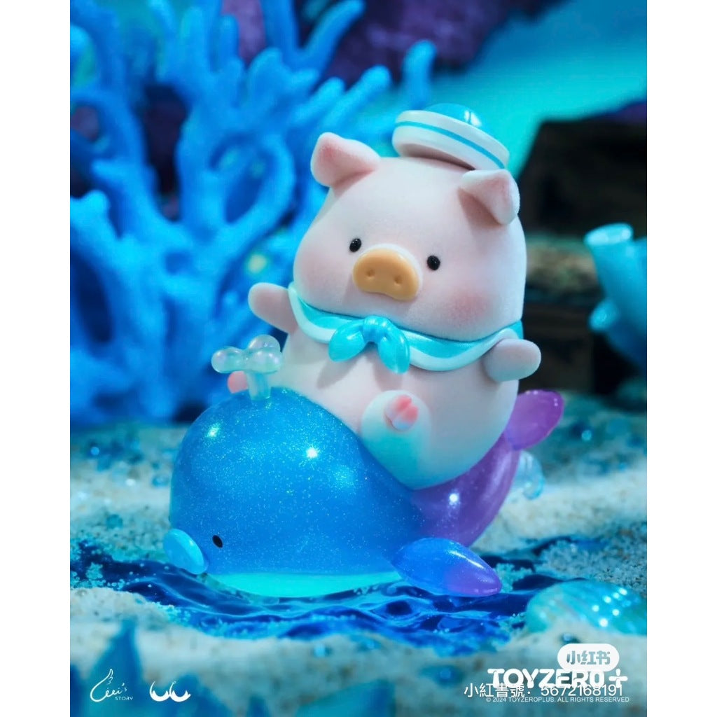 快速預購 ⚡ Lulu豬 海洋 系列 罐頭豬 確認款 52TOYS 美人魚 公仔 盲盒 隱藏 漂流瓶 鯨魚氣球 海報