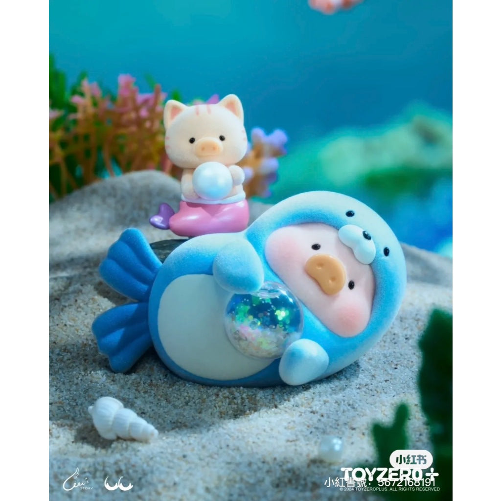 快速預購 ⚡ Lulu豬 海洋 系列 罐頭豬 確認款 52TOYS 美人魚 公仔 盲盒 隱藏 漂流瓶 鯨魚氣球 海報
