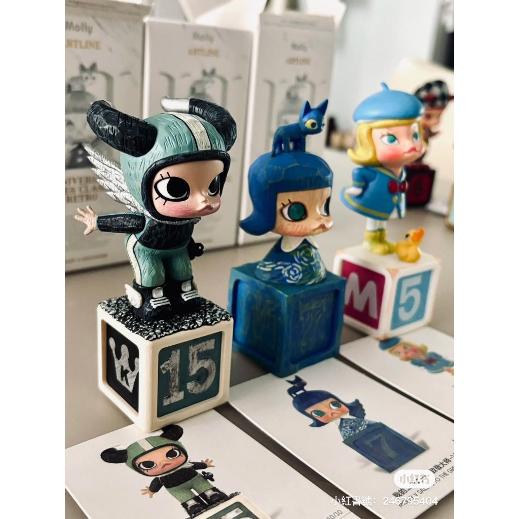 快速預購 ✅ Molly 周年紀念雕塑 二代 茉莉 泡泡瑪特 popmart 茉莉番茄殺手 我的二分之一 公仔 盲盒 隱