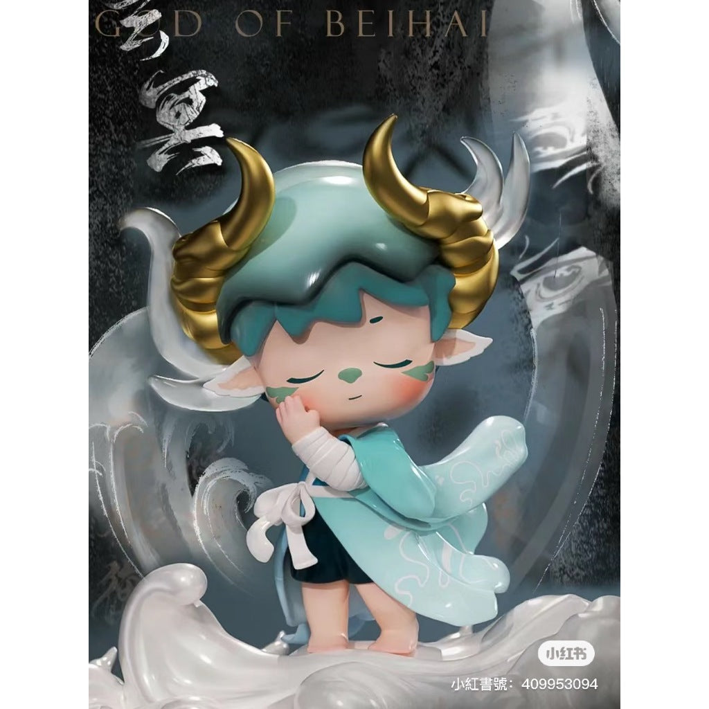 快速預購 ✅ Mimi 山海有冥 heyone 黑玩 盲盒 確認款 隱藏 比翼鳥 雪神滕六 公仔 卵生之國 北海玄冥