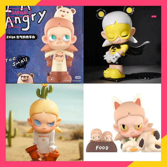 快速預購 ✅ Zsiga 吊卡 破土而出 生氣的我 守護 挑食的貓 手辦 公仔 泡泡瑪特 popmart 盲盒 貓吊卡