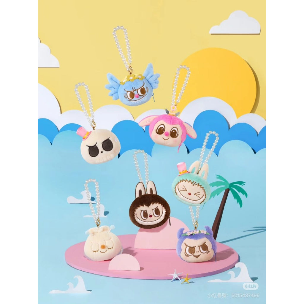 快速預購✅ Labubu 派對毛絨翻翻樂 毛絨掛件 吊飾 確認款 盲抽 泡泡瑪特 popmart  MOKOKO  娃娃