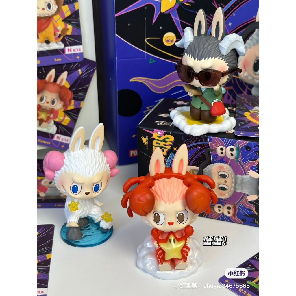 快速預購 ✅ Labubu 星座 系列 天秤座 超級新星 隱藏 公仔 泡泡瑪特 popmart 拉布布 盲盒 盒玩
