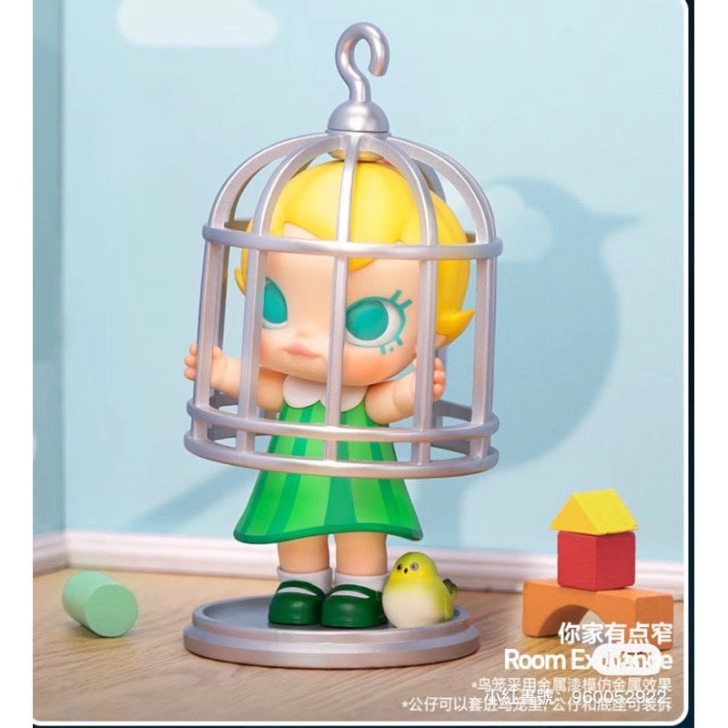 快速預購 🔥 MOLLY 當我三歲時 確認款 POPMART 泡泡瑪特 皇冠特大號 茉莉 公仔 盲盒 隱藏 太空初計畫