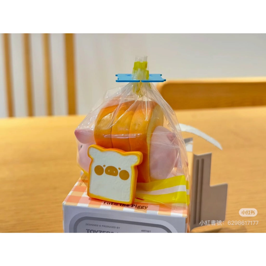 快速預購 ✅ Lulu豬 袋裝吐司 小廚師 罐頭豬 52toys 吐司 公仔 盲盒 擺件 吐司豬 早餐豬 廚師豬