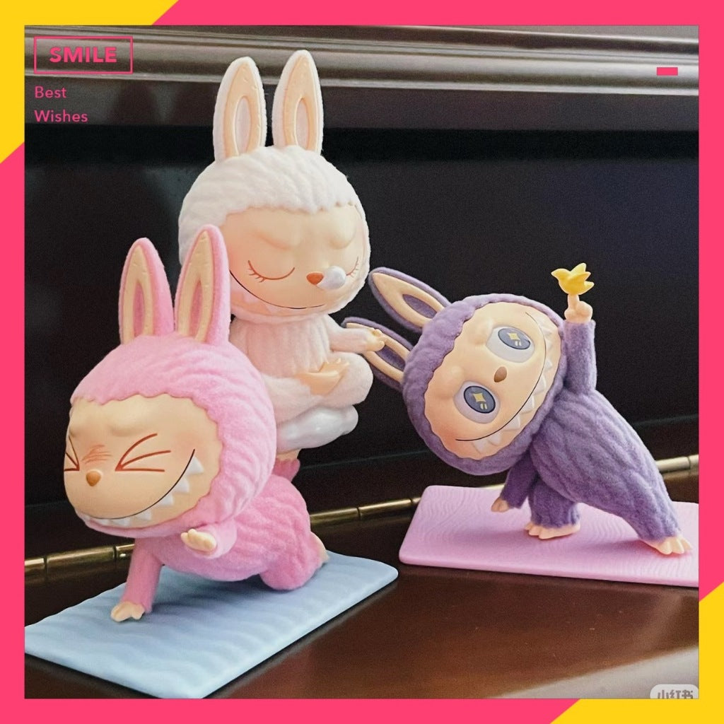 快速預購 ✅ Labubu 慵懶瑜珈 系列 確認款 隱藏 盲盒 泡泡瑪特 公仔 popmart 很正式 自信式 瑜珈