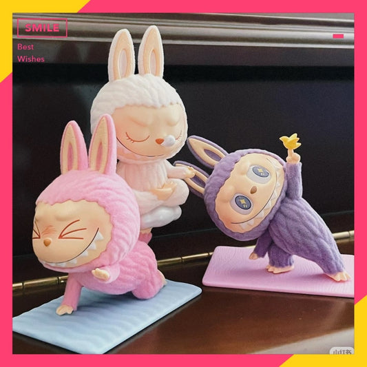 快速預購 ✅ Labubu 慵懶瑜珈 系列 確認款 隱藏 盲盒 泡泡瑪特 公仔 popmart 很正式 自信式 瑜珈