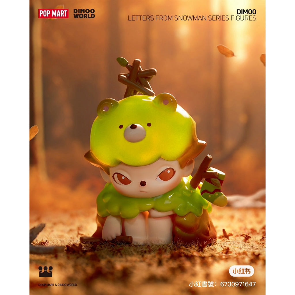 快速預購 ✅ Dimoo 雪人的來信 確認款 系列 盲抽 泡泡瑪特 popmart 聖誕 聖誕節 雪人 冬夜 盲盒 公仔