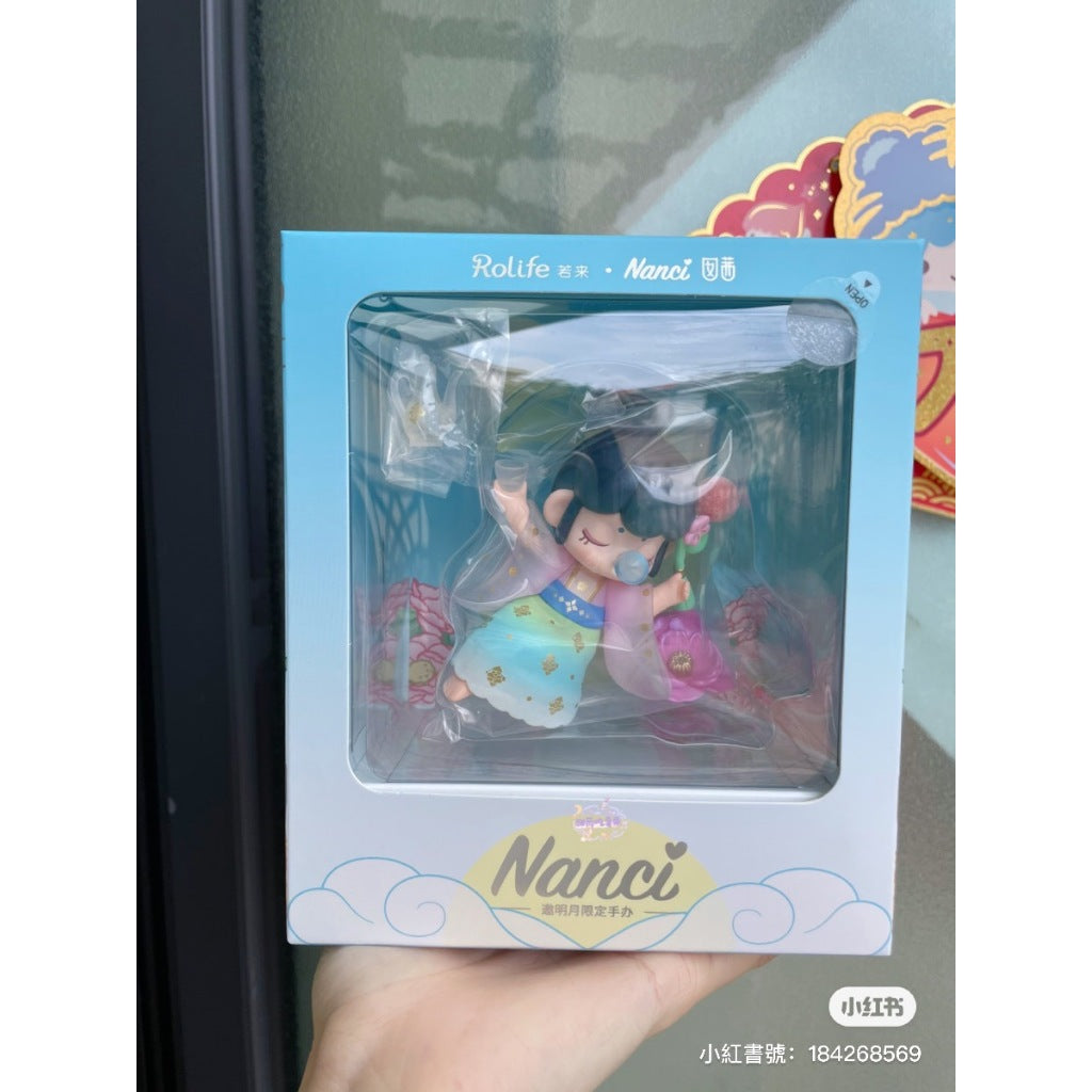 快速預購 ✅ Nanci 邀明月吊卡 吊卡 舉杯邀明月 若來 Rolife 鼻涕泡 公仔 盲盒 詩詞歌賦 古風 囡茜