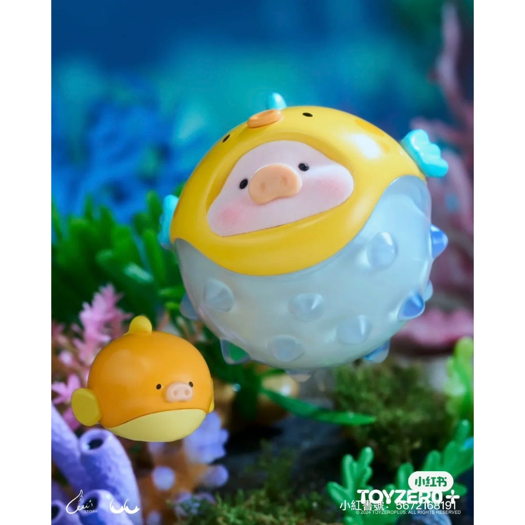 快速預購 ⚡ Lulu豬 海洋 系列 罐頭豬 確認款 52TOYS 美人魚 公仔 盲盒 隱藏 漂流瓶 鯨魚氣球 海報