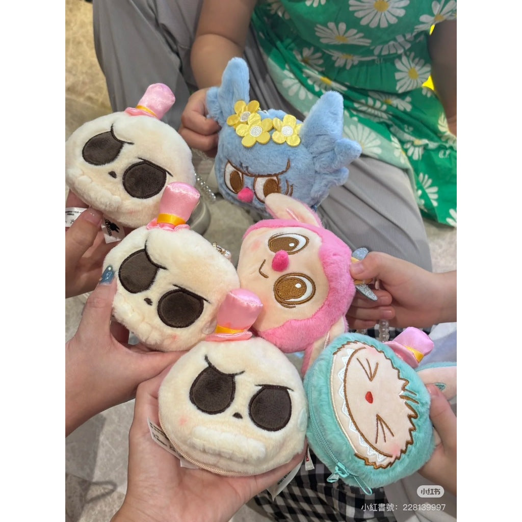 快速預購✅ Labubu 派對毛絨翻翻樂 毛絨掛件 吊飾 確認款 盲抽 泡泡瑪特 popmart  MOKOKO  娃娃