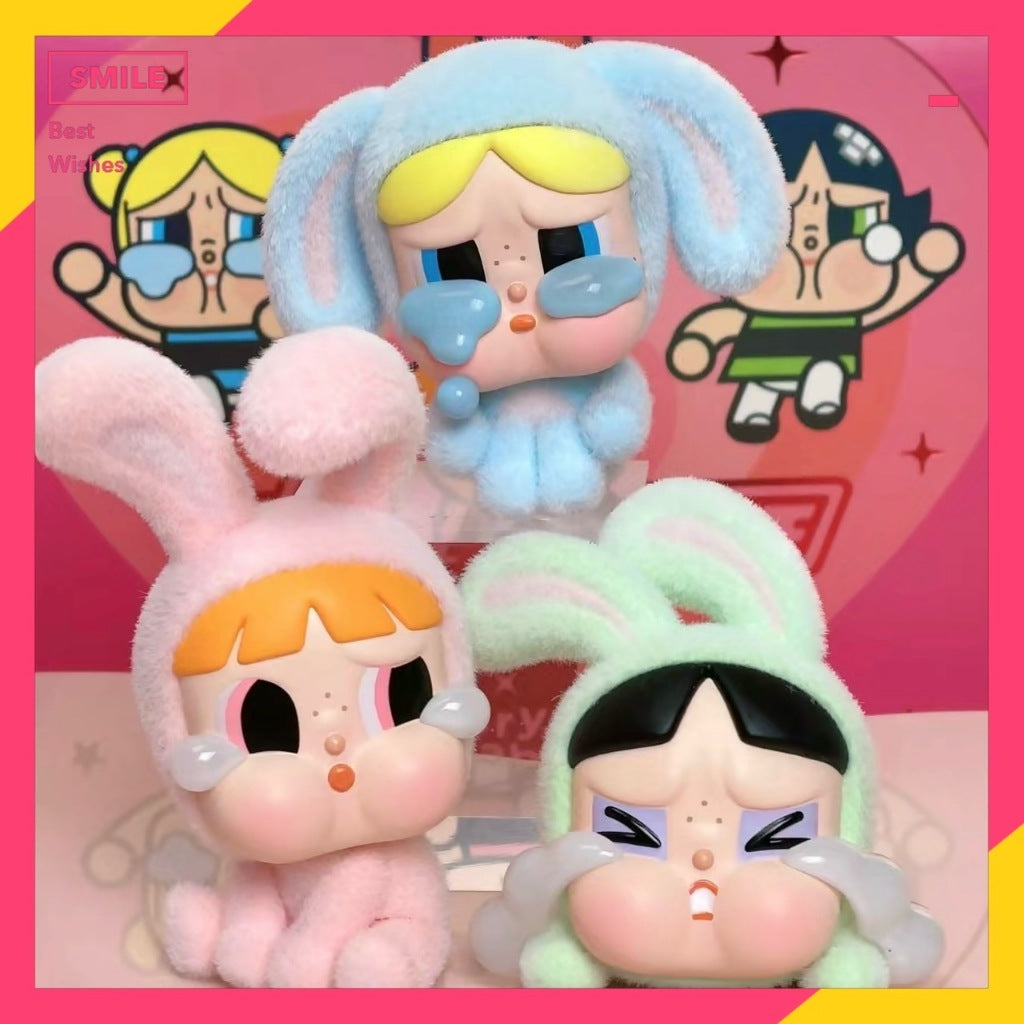 快速預購 ✅ 哭娃 飛天小女警 Crybaby 盲盒 盒玩 確認款 隱藏 錢多多公主 公仔 花花 泡泡 毛毛 泡泡瑪特