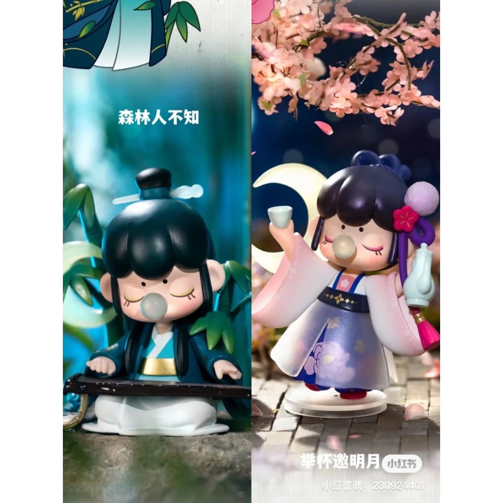 快速預購 ✅ Nanci 詩詞歌賦 確認款 海上生明月 隱藏 囡茜 若來 Rolife 公仔 盲盒 晴空一鶴排雲去