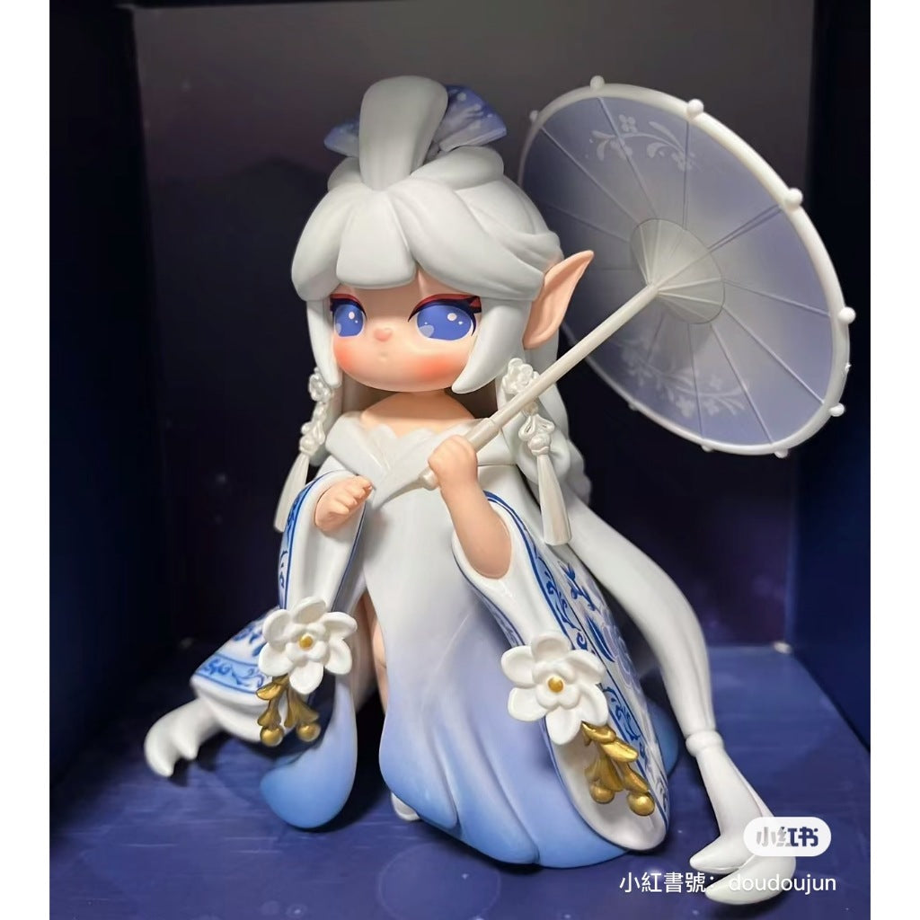 快速預購 ✅ Nanci 青花 Suri 蘇蕊 吊卡 囡茜 若来 rolife 隱藏 盲盒 公仔 青花瓷 限量吊卡 禮盒
