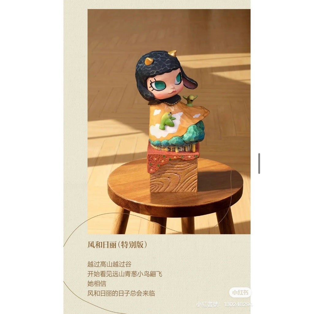 快速預購 ✅ Molly 周年紀念雕塑 二代 茉莉 泡泡瑪特 popmart 茉莉番茄殺手 我的二分之一 公仔 盲盒 隱