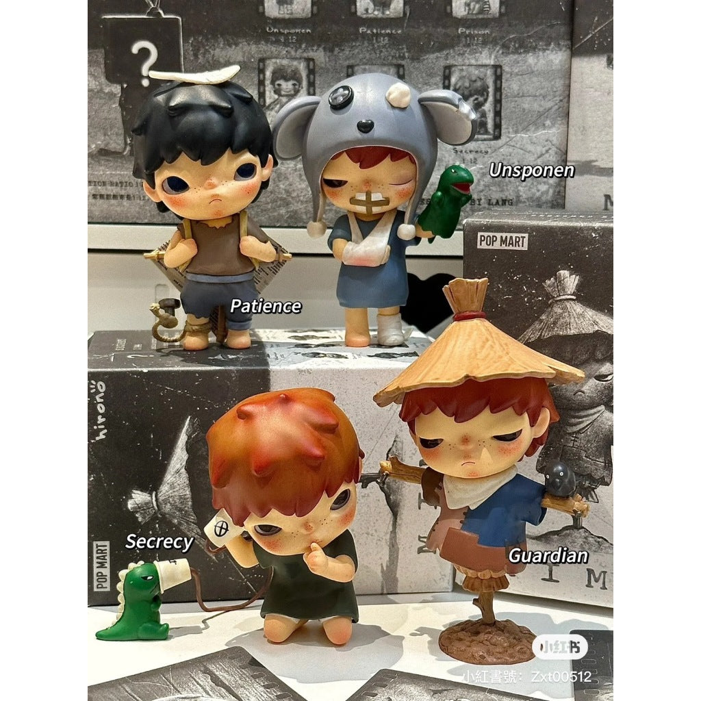 快速預購 ✅ 小野 默劇系列 四代 Hirono 默 隱藏 確認款 泡泡瑪特 公仔 盲盒 popmart 詩 逆 端盒