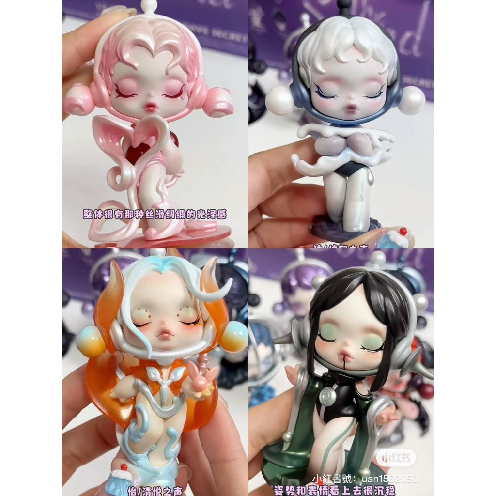 快速預購 ⚡ Skullpanda 聲音系列 確認款 泡泡瑪特 公仔 盲盒 隱藏 傾聽 憎-厭惡之聲 惗-篤信之聲