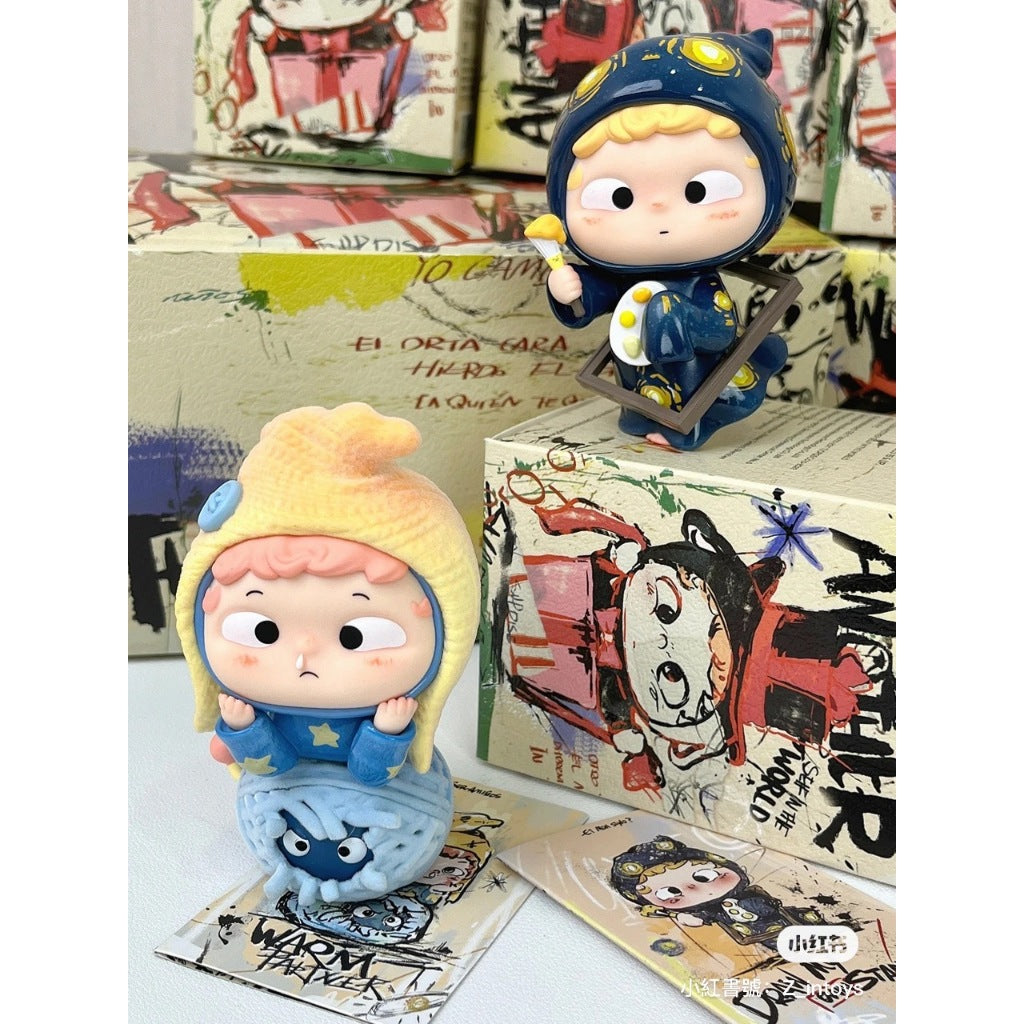 快速預購 ✅ 哦崽 世界上另一個自己 OZAI  確認款 哦崽 三代 奇怪的朋友 發明家小羊 盲盒 公仔 黑玩 盒玩