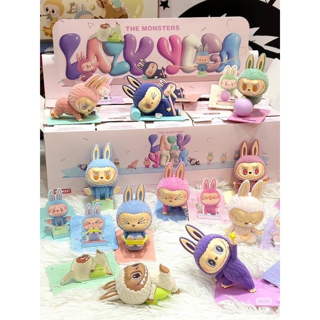 快速預購 ✅ Labubu 慵懶瑜珈 系列 確認款 隱藏 盲盒 泡泡瑪特 公仔 popmart 很正式 自信式 瑜珈