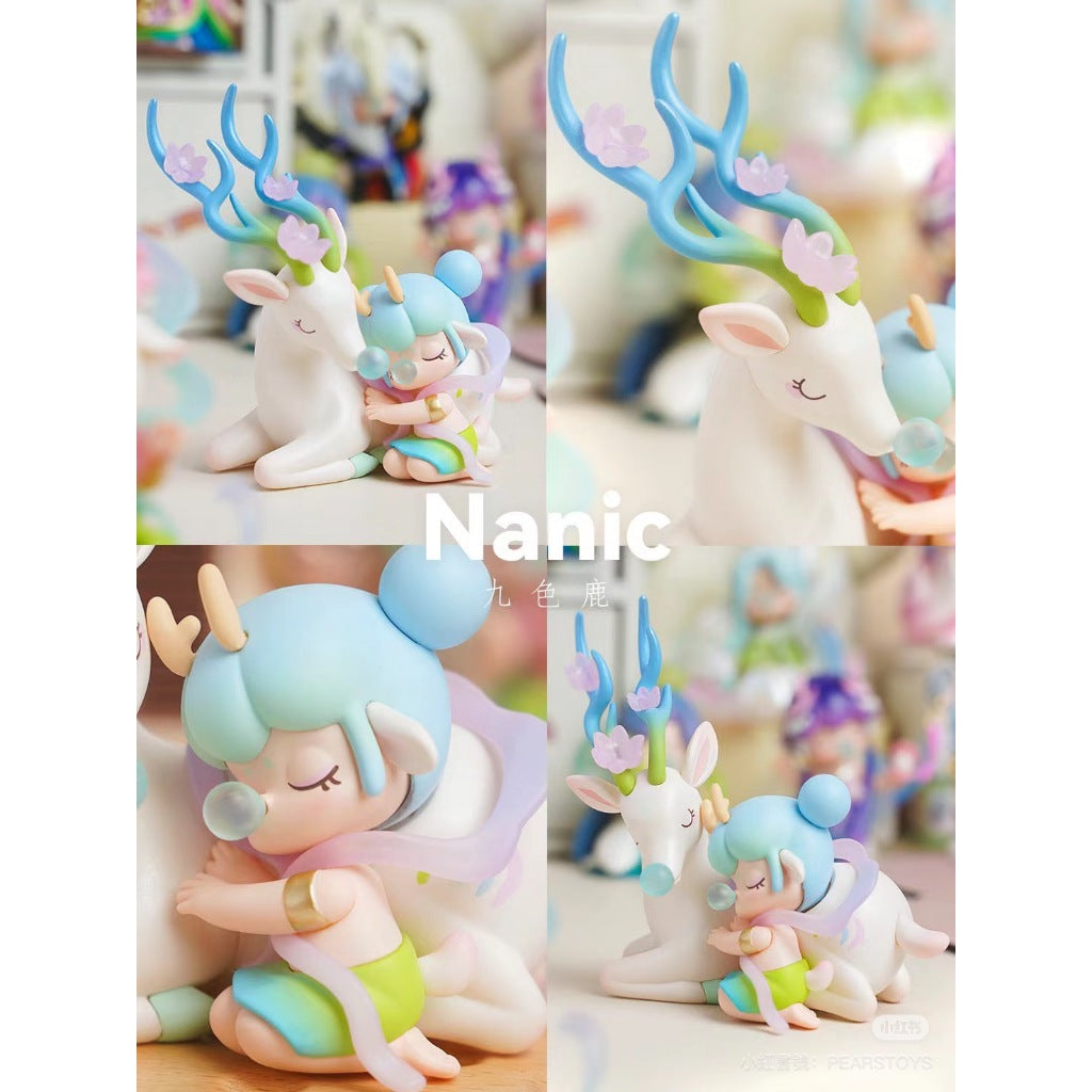 快速預購 ✅ Nanci 九色神鹿 若來 吊卡 公仔 盲盒 隱藏 確認款 rolife 囡茜 限量 手辦
