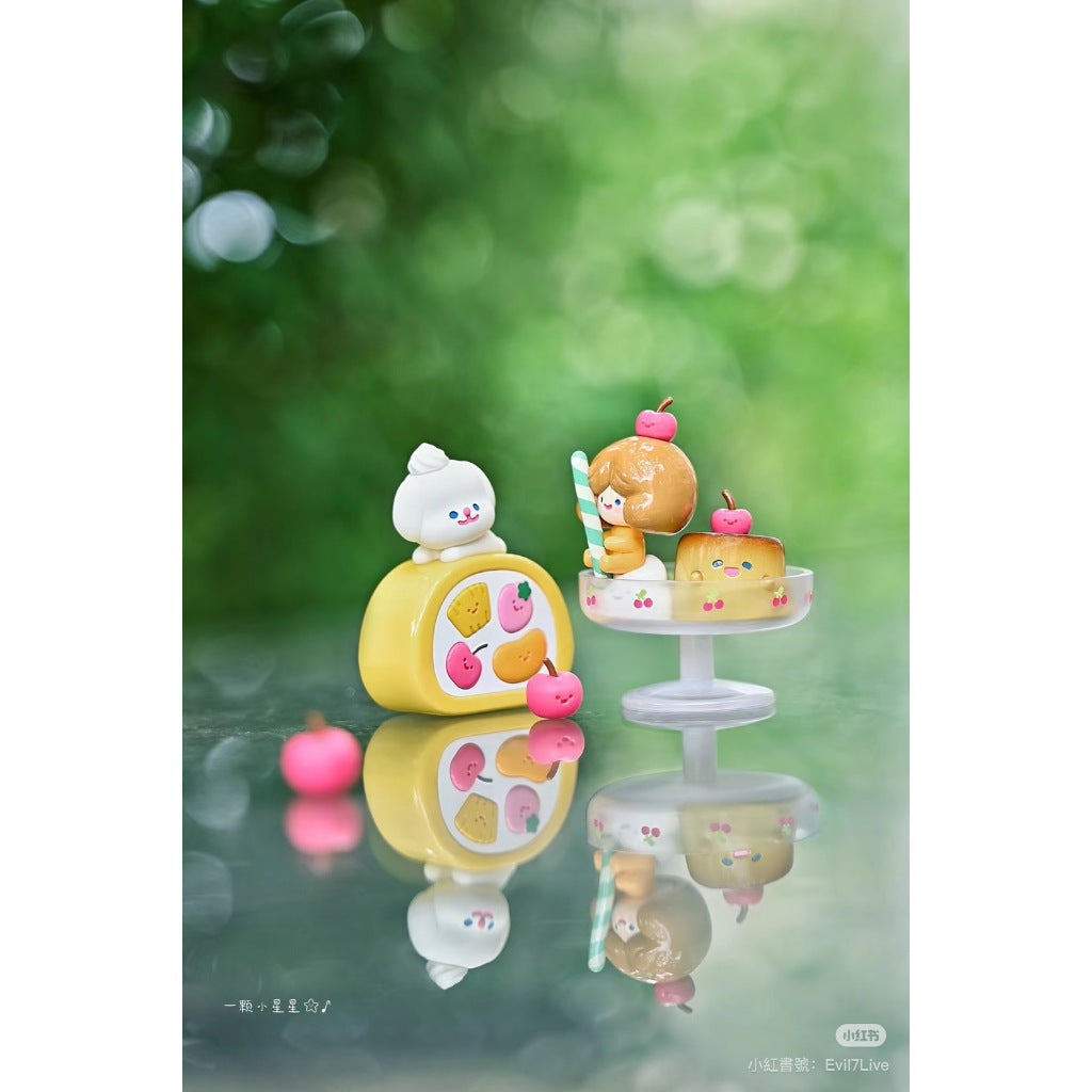 確認款 ✅ Rico 甜品時光  確認款  尋找獨角獸  隱藏  驚喜款  盲盒  公仔 小白瑞士捲 布丁派對 甜蜜花束