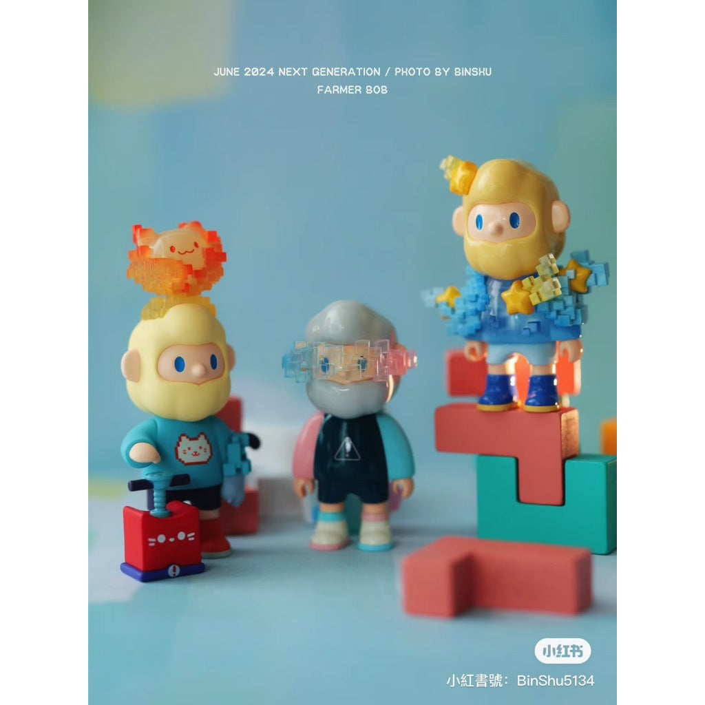 快速預購 ⚡ BOB 次世代 像素全宇宙 FARMER 確認款 尋找獨角獸 公仔 盲盒 禮物 隱藏 貪吃芝士 男友