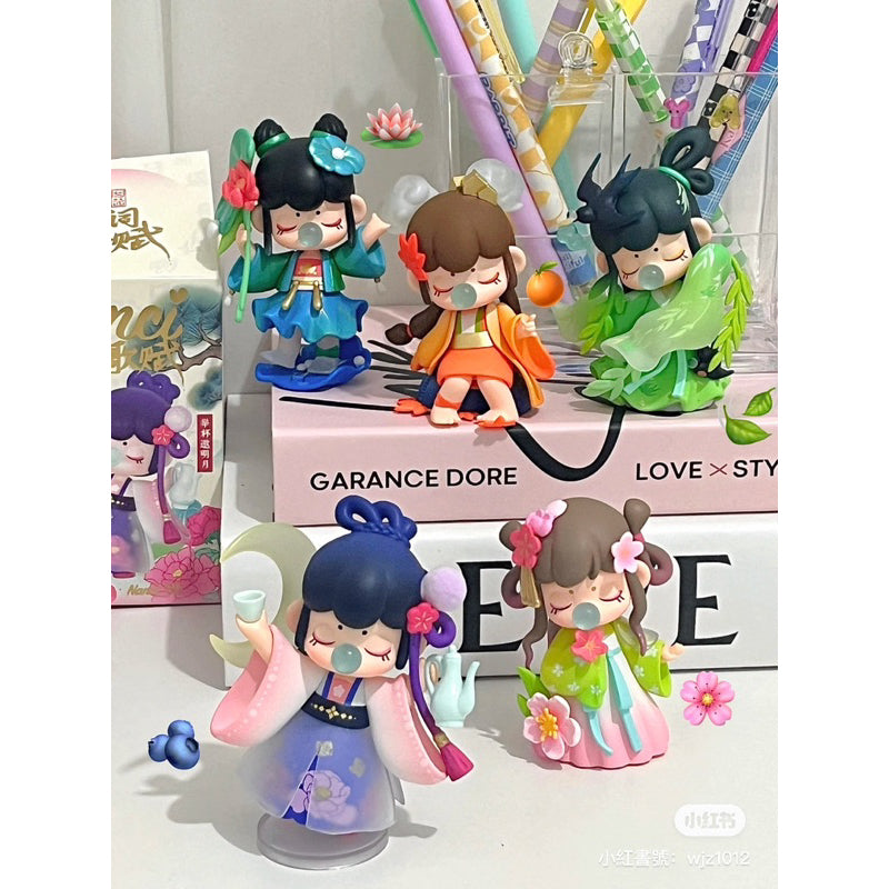 快速預購 ✅ Nanci 詩詞歌賦 確認款 海上生明月 隱藏 囡茜 若來 Rolife 公仔 盲盒 晴空一鶴排雲去