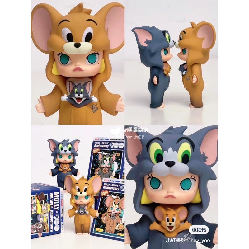 快速預購 ⚡️ Molly 華納100週年 確認款 湯姆貓 傑利鼠 安娜貝爾 公仔 泡泡瑪特 華納 端盒 黑客帝國 隱藏
